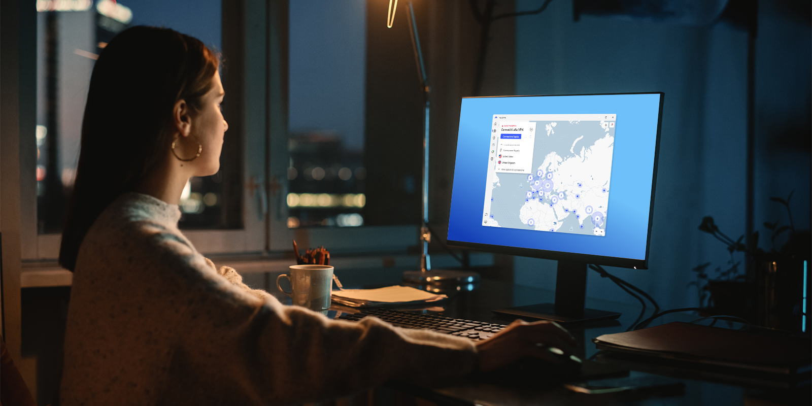 Connetti ad una VPN PIC